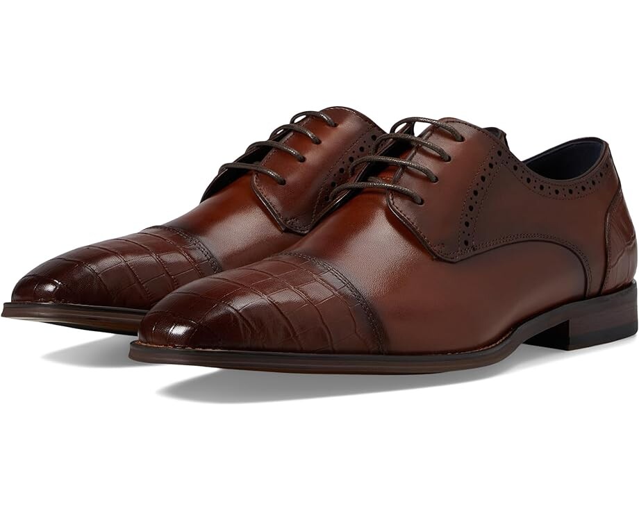 

Оксфорды Stacy Adams Penley Cap Toe, цвет Cognac