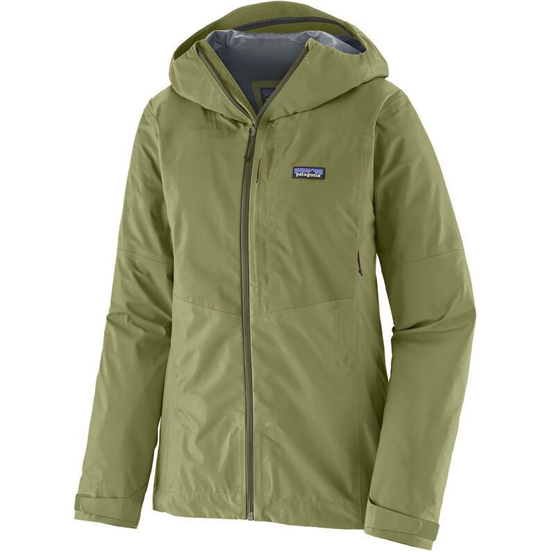 

Женская куртка Rain Boulder Fork Patagonia, оливковый