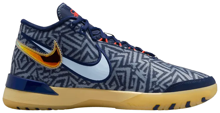 

Кроссовки Nike Zoom LeBron NXXT Genisus 'Midnight Navy', синий