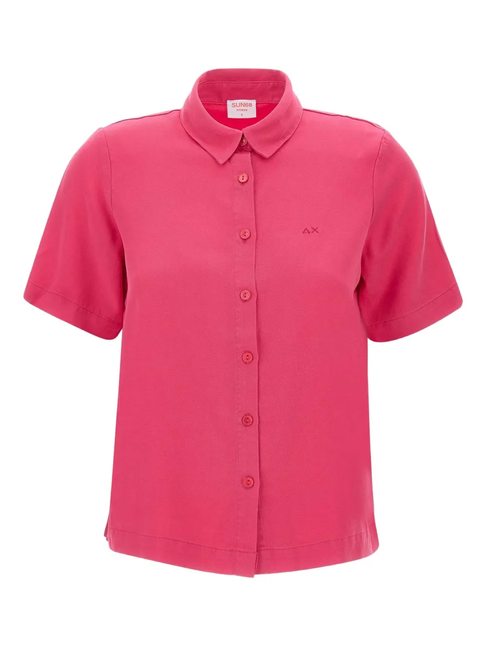 

Рубашка с коротким рукавом Sun68, розовый