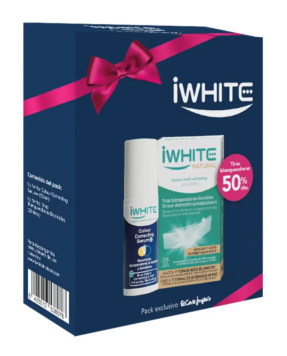 Подарочный набор Сыворотка + Полоски Iwhite