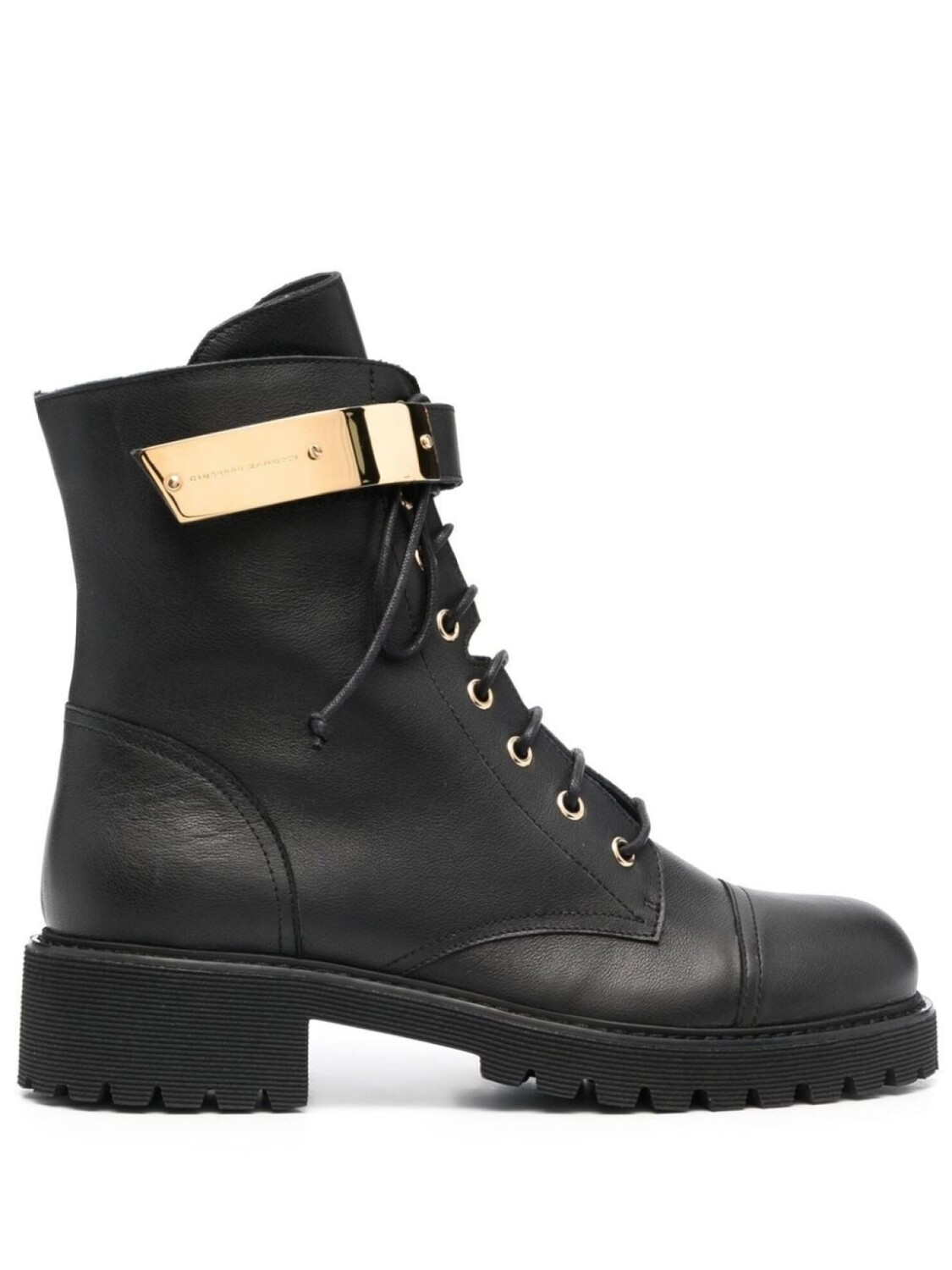 

Giuseppe Zanotti ботинки на шнуровке, черный