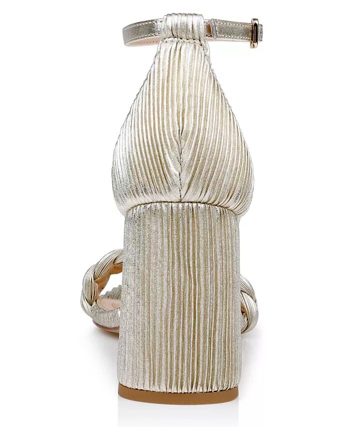 Женские сандалии Shea с круглым носком Jewel Badgley Mischka, коричневый/бежевый — фото 3