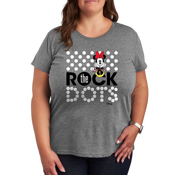 

Футболка Minnie Mouse Plus Rock the Dots Disney, Heather Gray