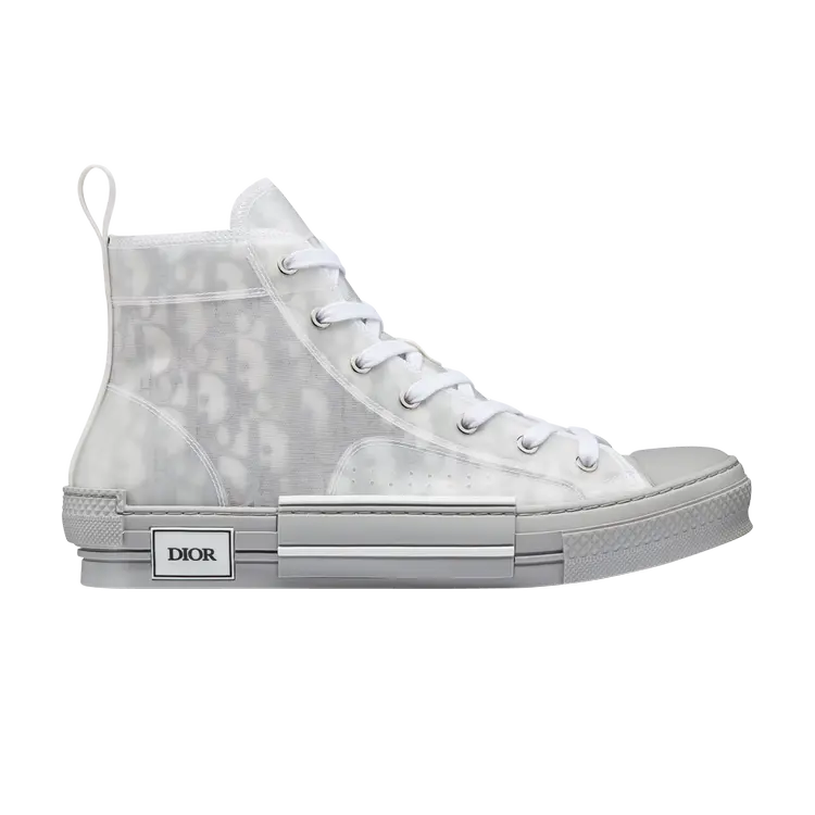 

Кроссовки Dior B23 High 'Dior Oblique - Reflective Grey', серый