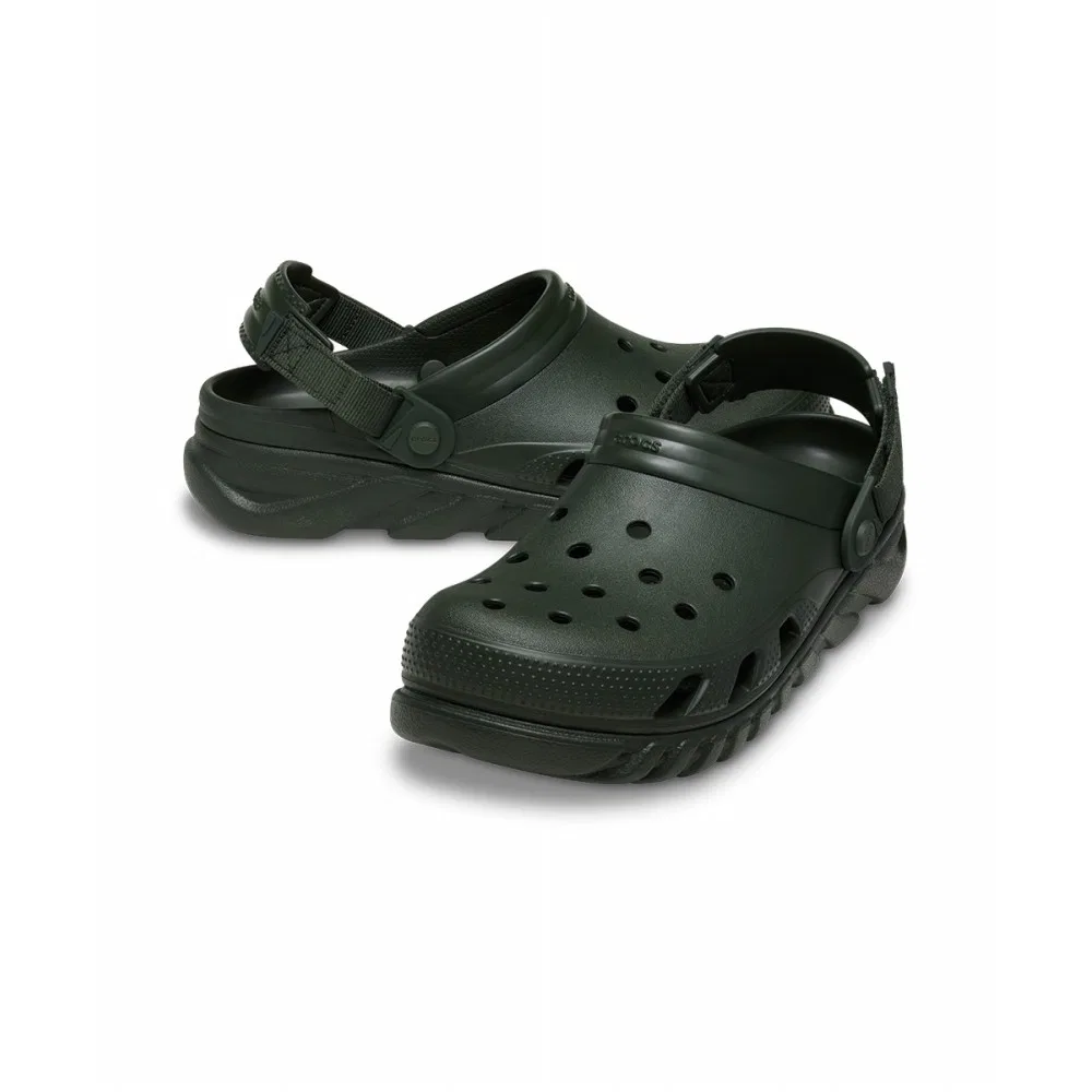 Мужские клоги Duet Max II цвета папоротниковый зелёный от Crocs — фото 4