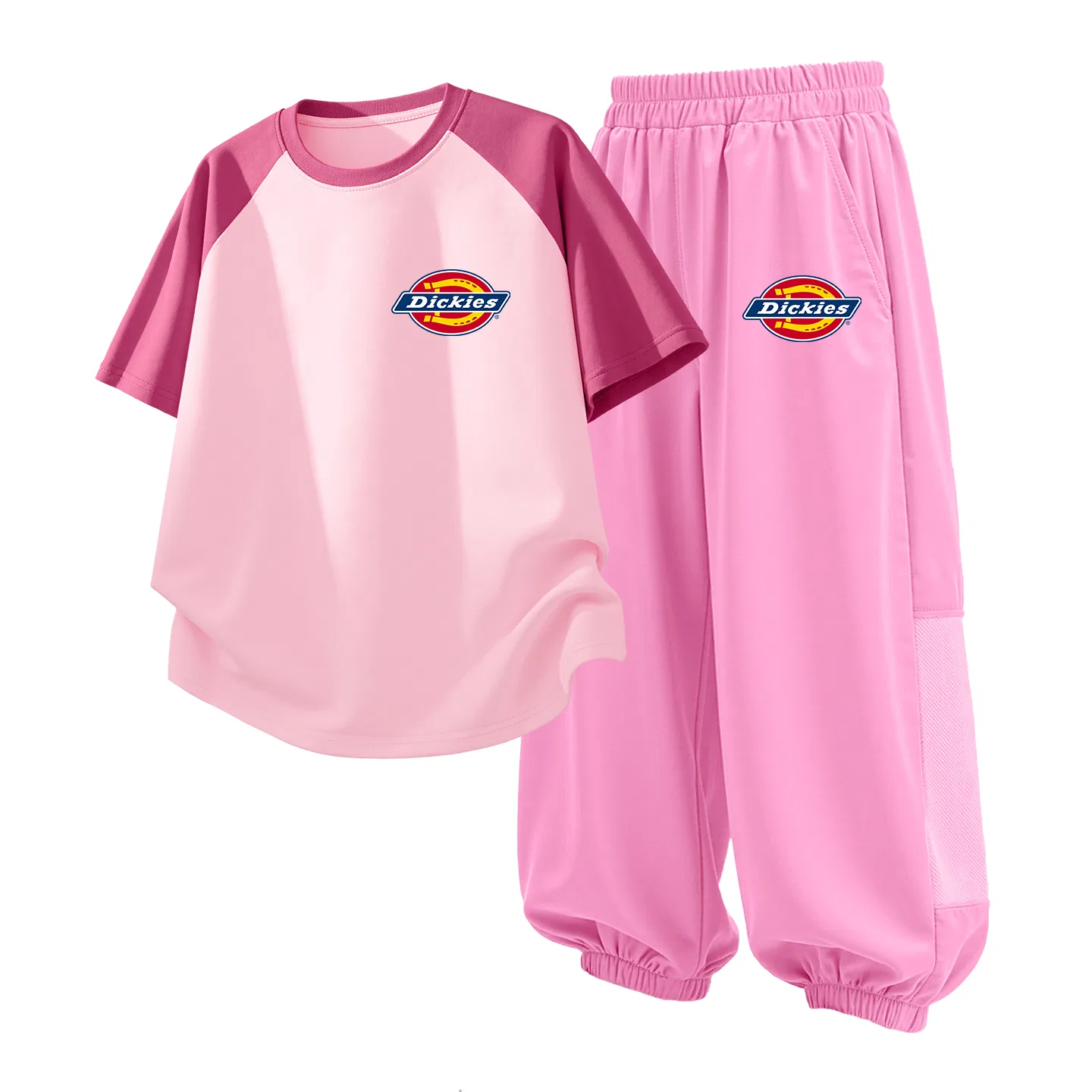 Детский спортивный комплект из 2 предметов Dickies, Berry Pink/Strawberry Pink