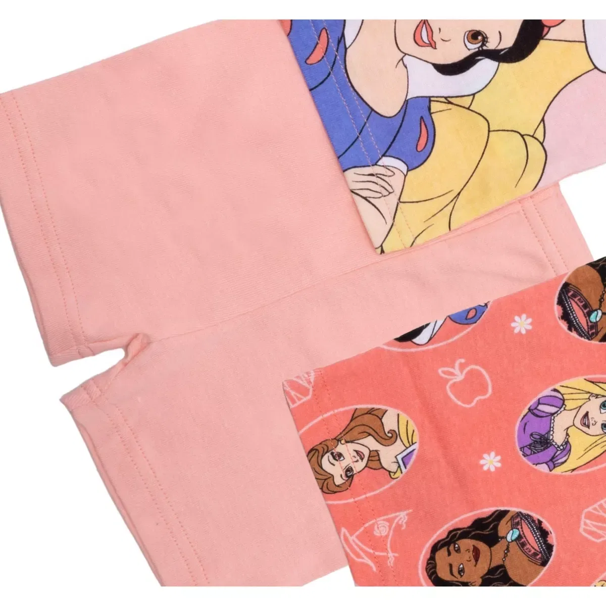 Детский комплект пижам для девочек хлопковый Disney Princess Disney, Pink-Princess — фото 4
