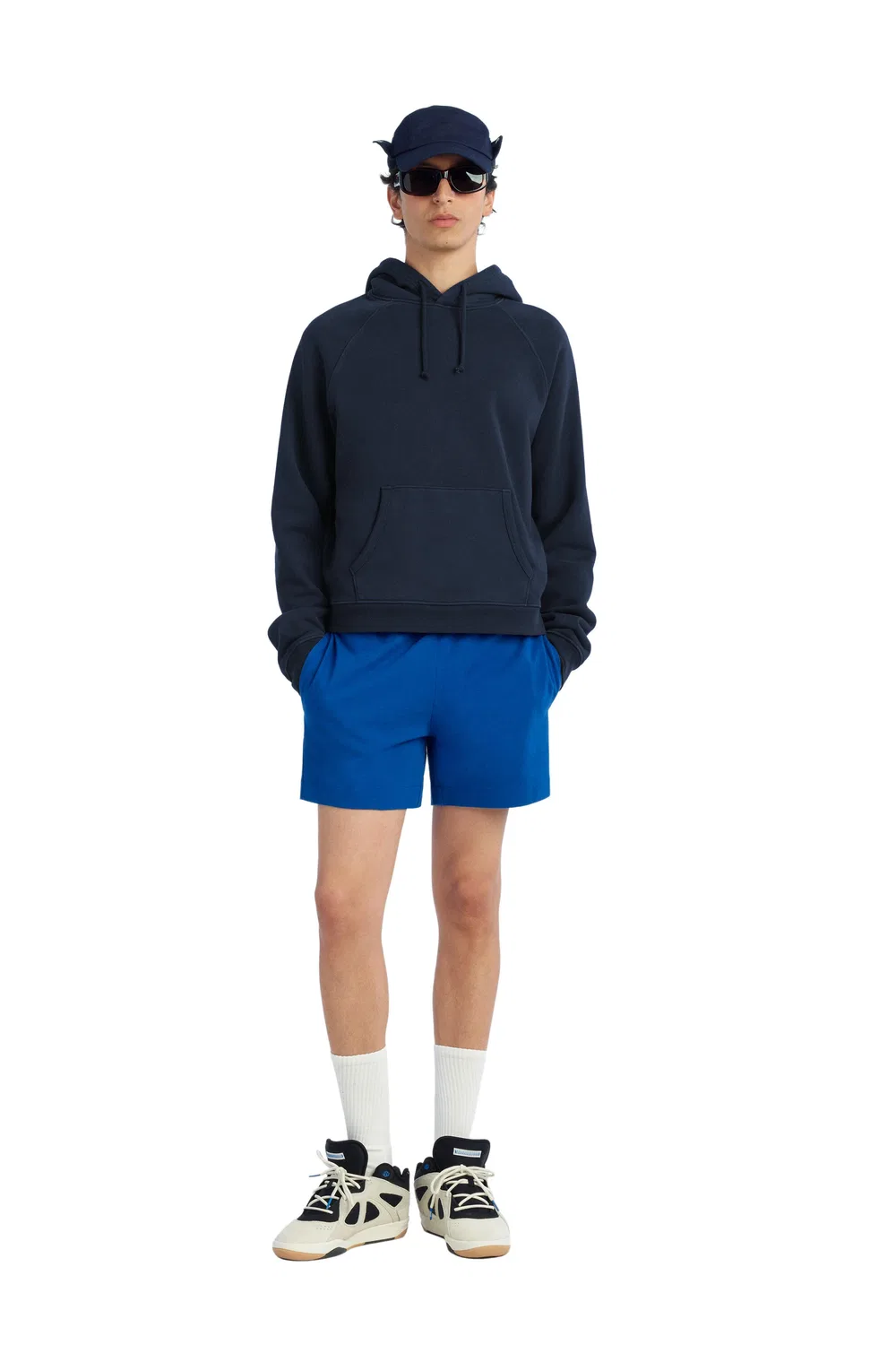 Худи с вышитым логотипом ZARA, Navy Blue