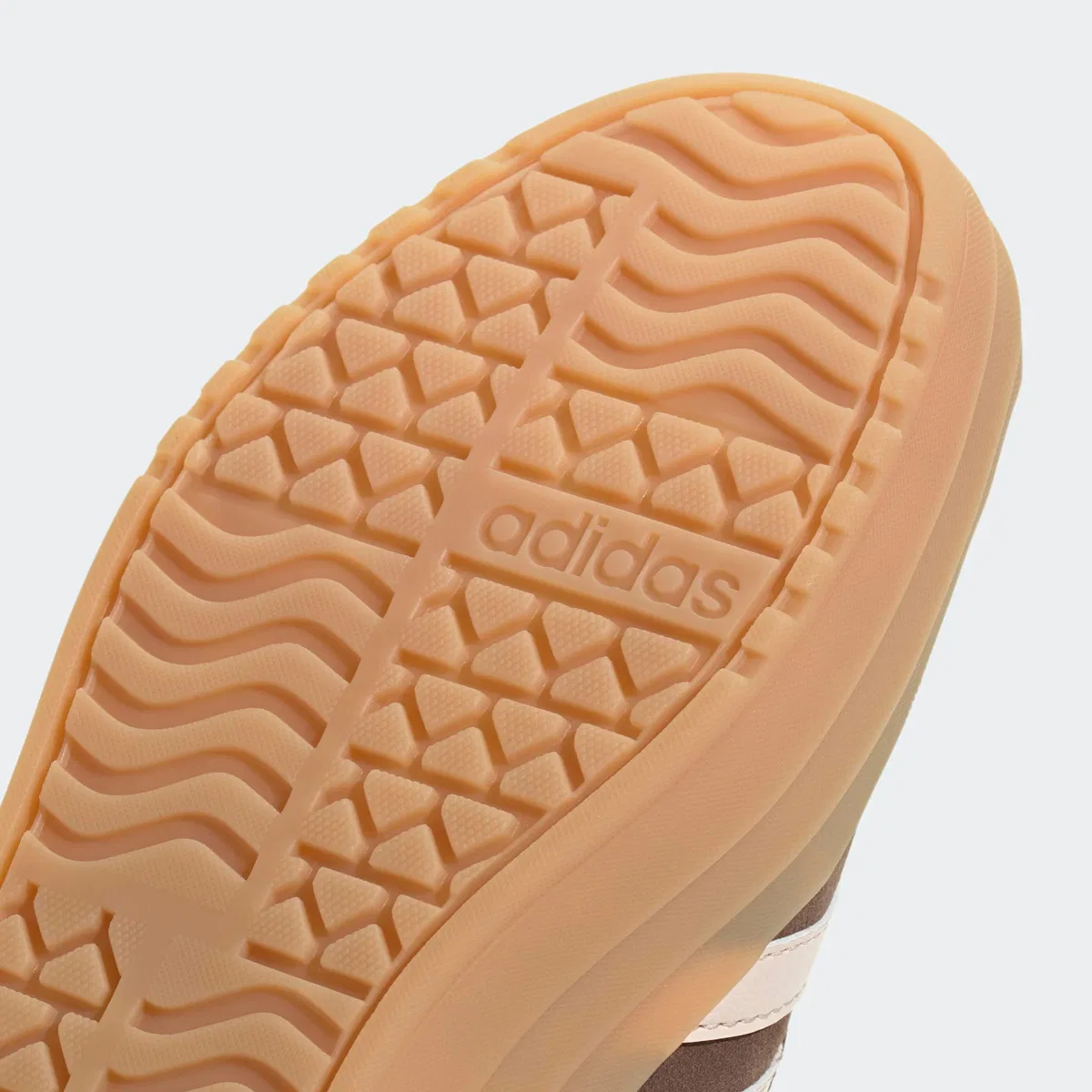 Детские кеды для мальчиков с тройной подошвой Vl Court Bold Shoe Adidas, Earth Strata/Wonder Quarry/Gum3 — фото 4