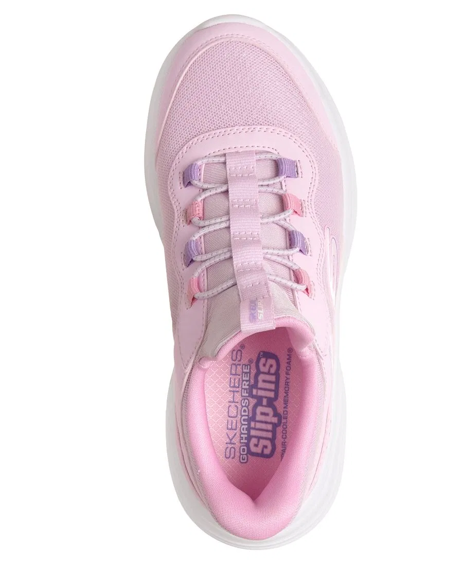 Кроссовки с технологией Slip-Ins Bounder Pro Skechers, Light Pink — фото 4