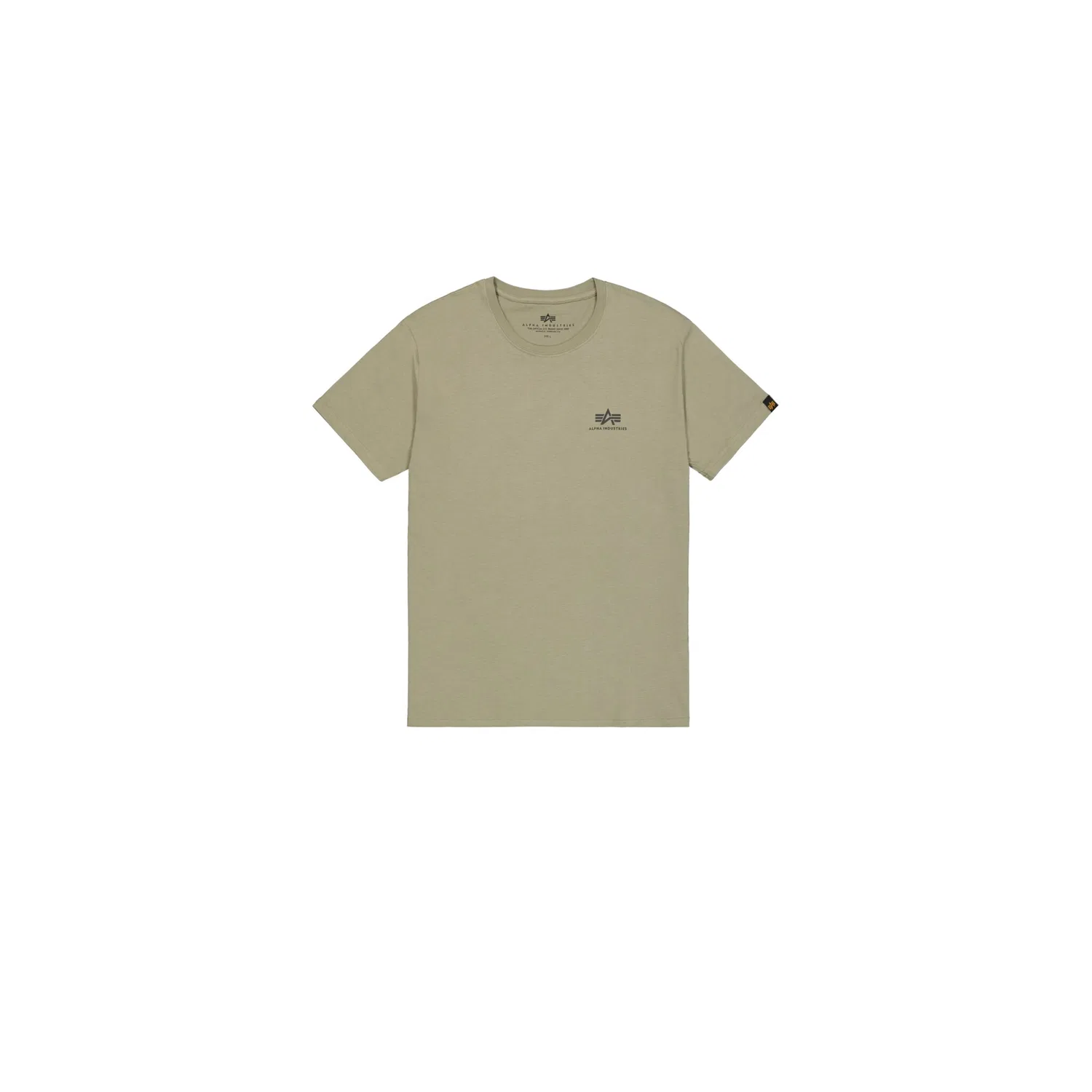 Детская футболка с логотипом Alpha Industries, Olive — фото 4