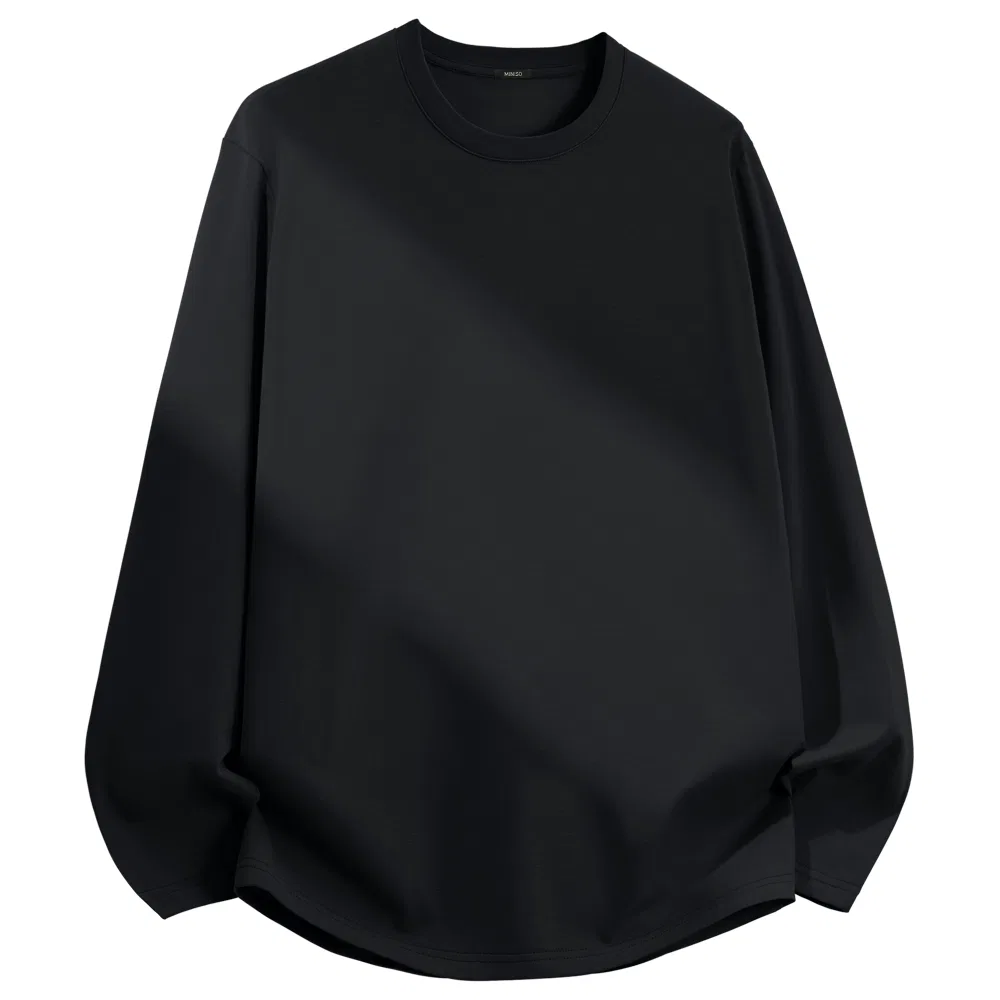 Детская футболка хлопковая комплект 2 шт MINISO, Black