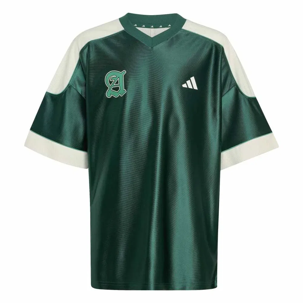 Футболка с коротким рукавом V-образным вырезом Adidas Stadium Jersey Adidas, зеленый — фото 3