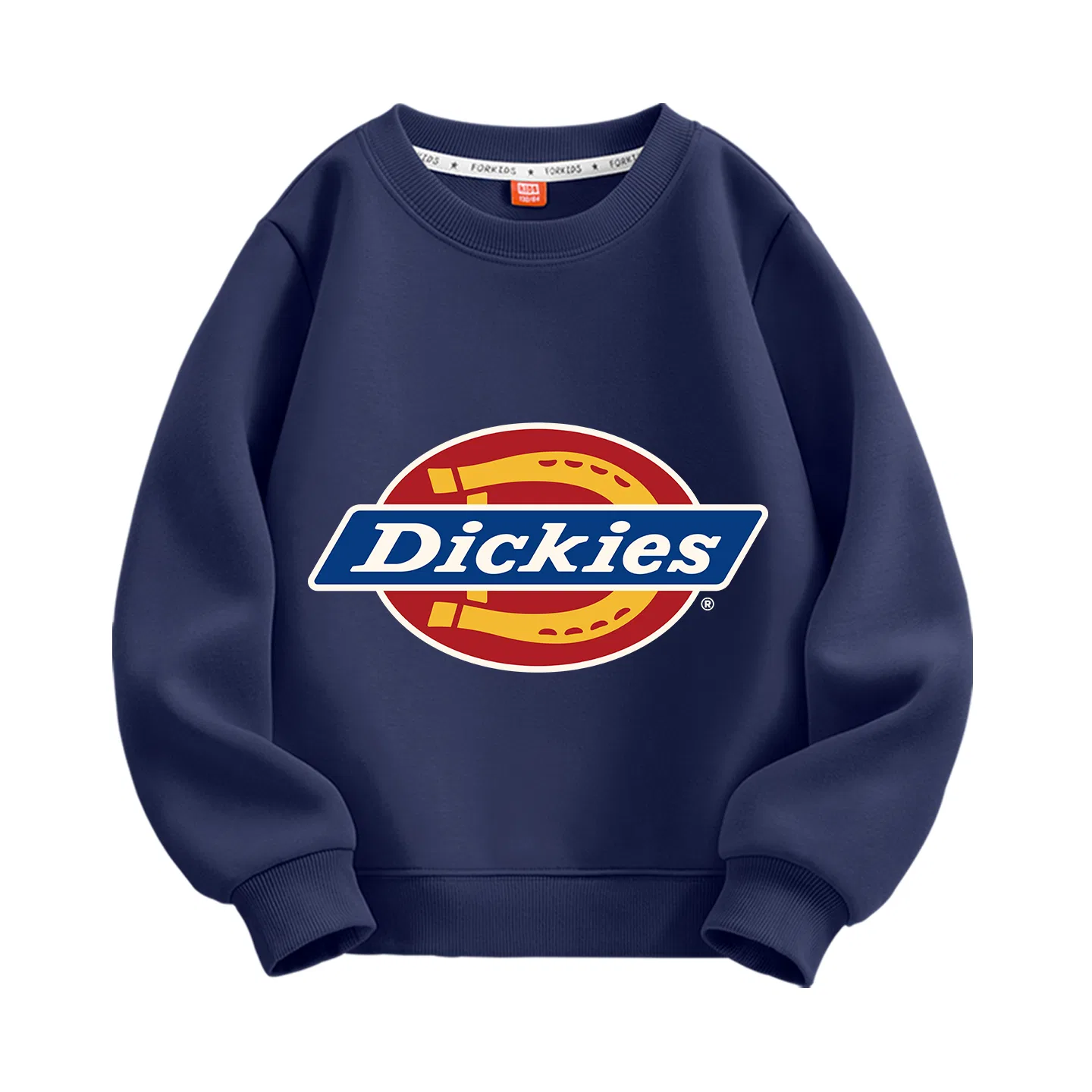 Детский свитшот с круглым вырезом Dickies, Sizhi Vintage Green — фото 3
