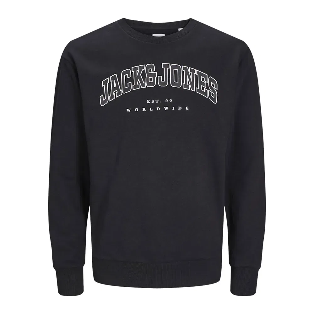 Свитшот Varsity Jack & Jones, черный — фото 3