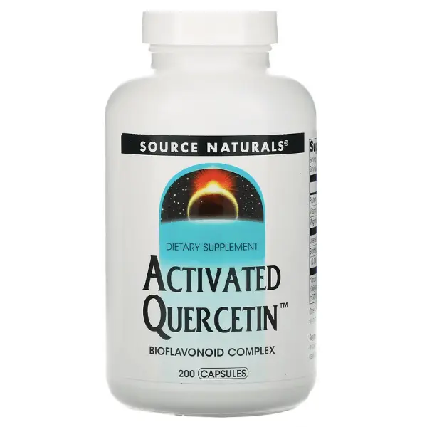 

Активированный кверцетин, 200 капсул, Source Naturals