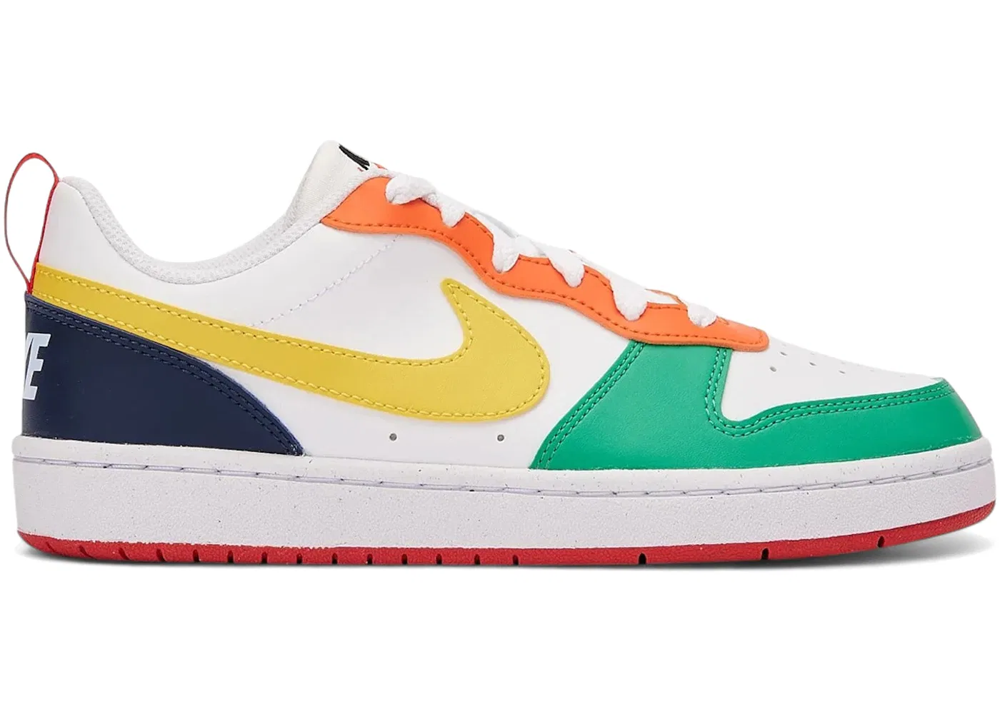 Детские кроссовки Lifestyle Nike Court Borough Low Recraft What The, Multi-Color/Multi-Color