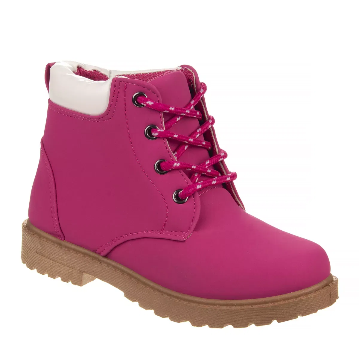 Детские ботинки на шнуровке Josmo Shoes, Fuchsia