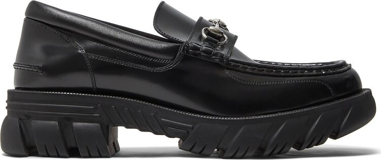 

Кроссовки Gucci Horsebit Loafer Black, черный