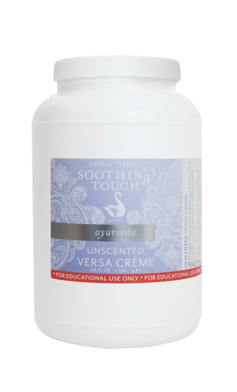 Крем для тела Versa Creme, Soothing Touch, 1 галлон, без отдушки