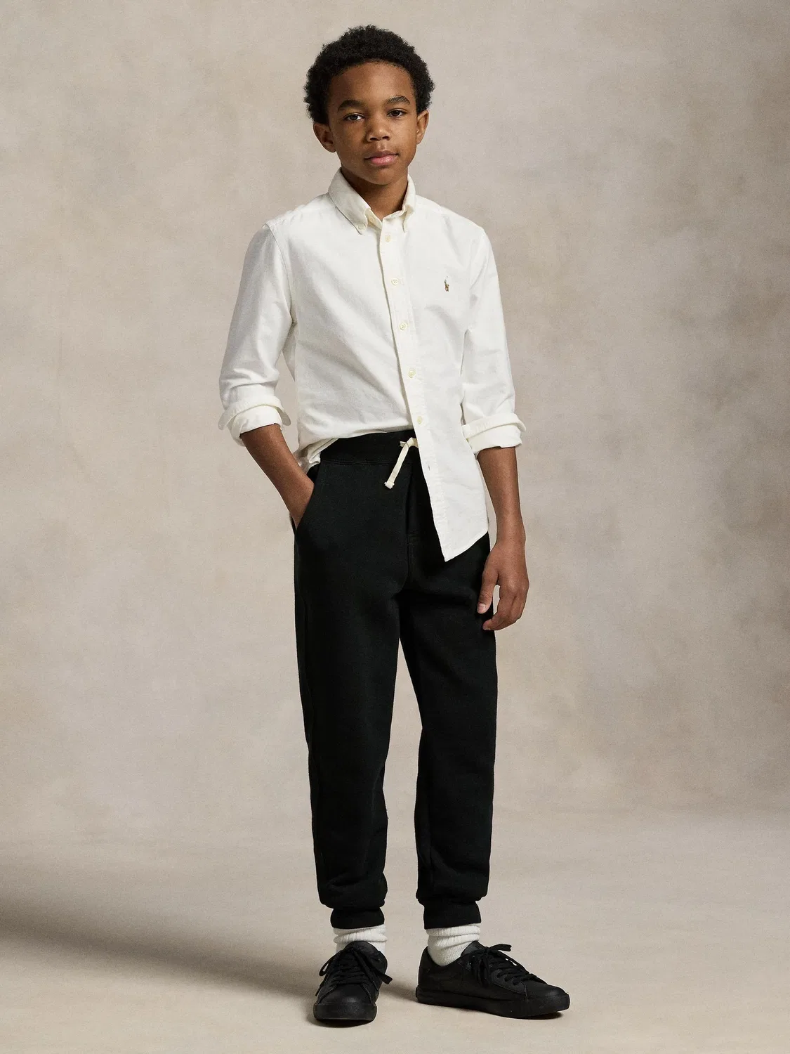 Джоггеры с логотипом Polo Ralph Lauren, черные