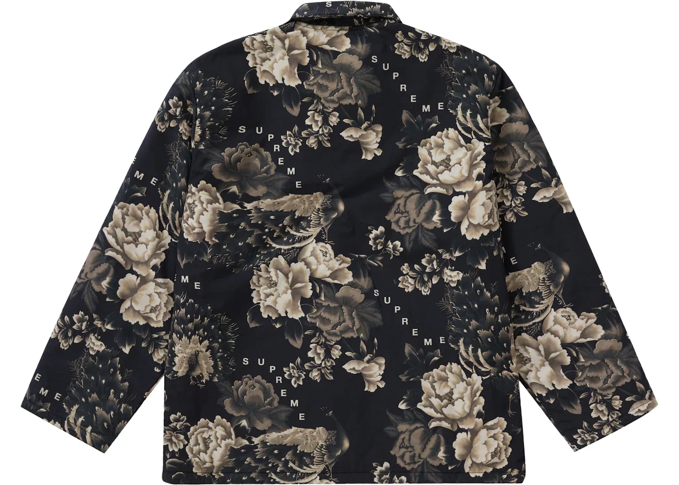 Мужская куртка Supreme Peacock Jacket, Black — фото 2