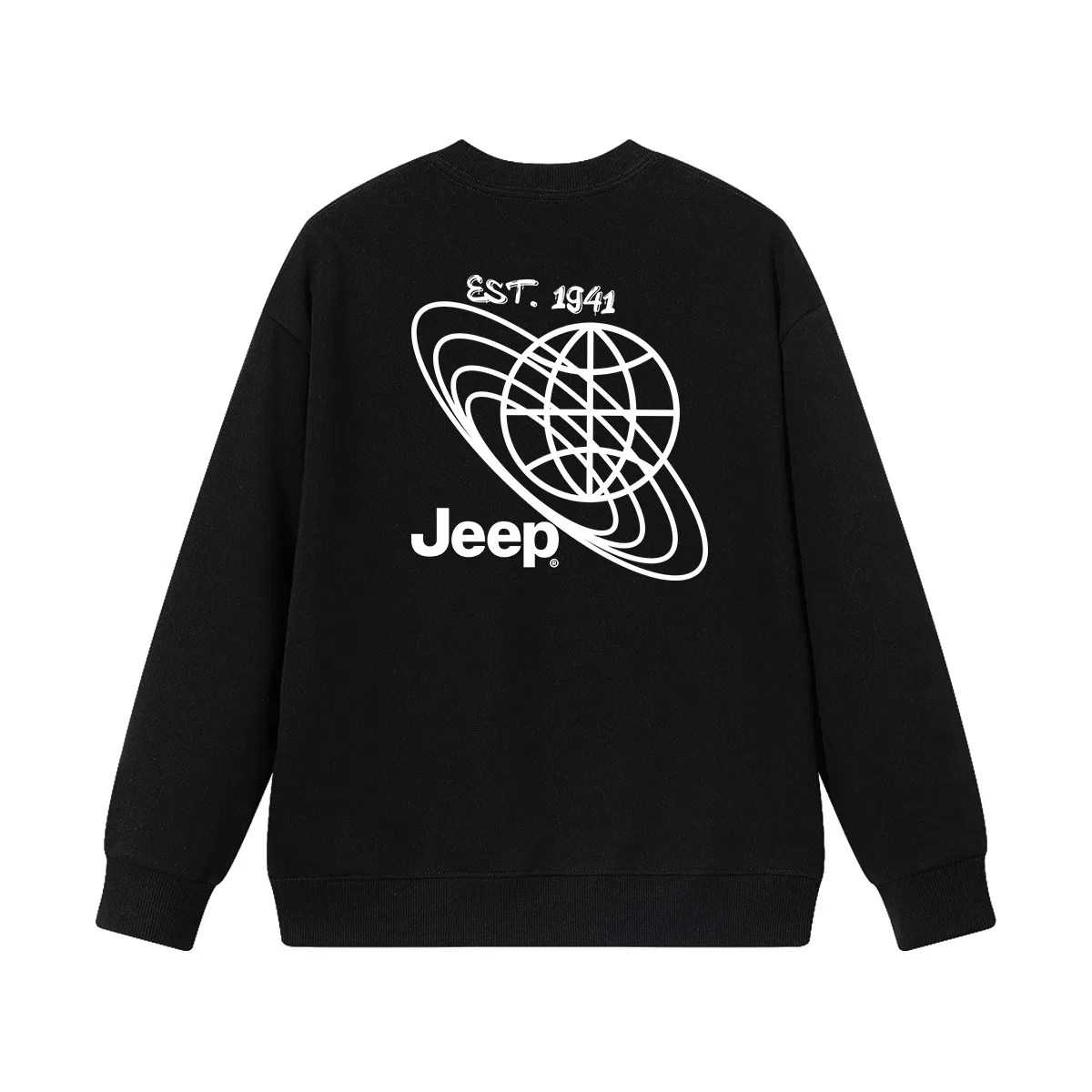 Детский свитшот с круглым вырезом Jeep, Coffee Fleece-Lined — фото 3