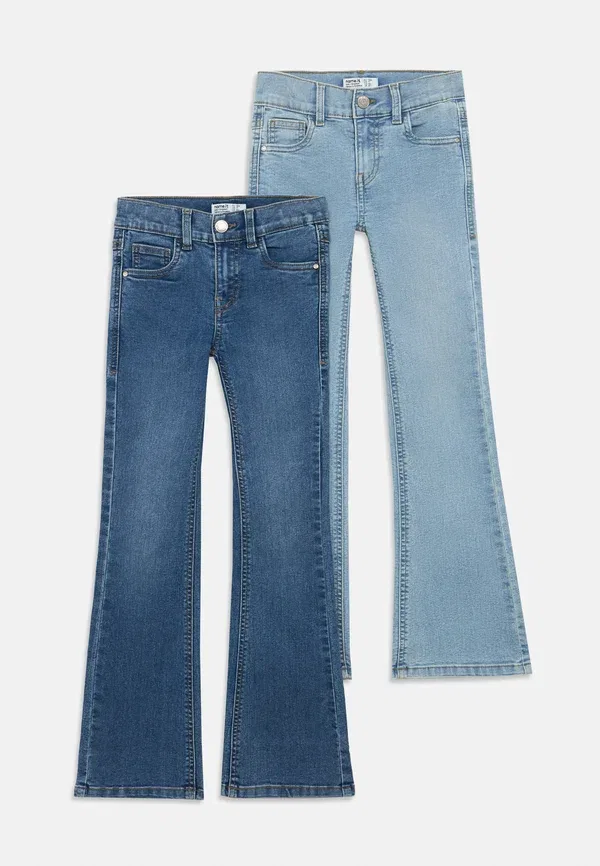 Джинсы деним Nkfpolly 2 pack Name It, Light Blue Denim/Medium Blue Denim, светло-голубой