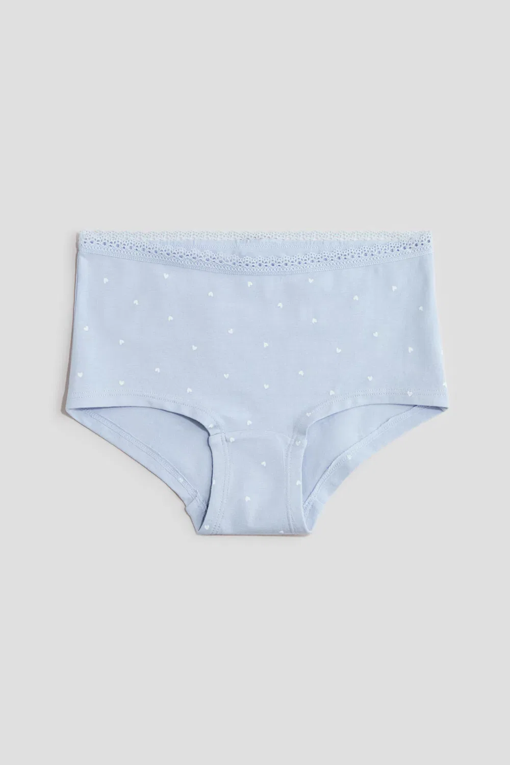 5-Pack трусы H&M, Hellblau/Herzen — фото 2