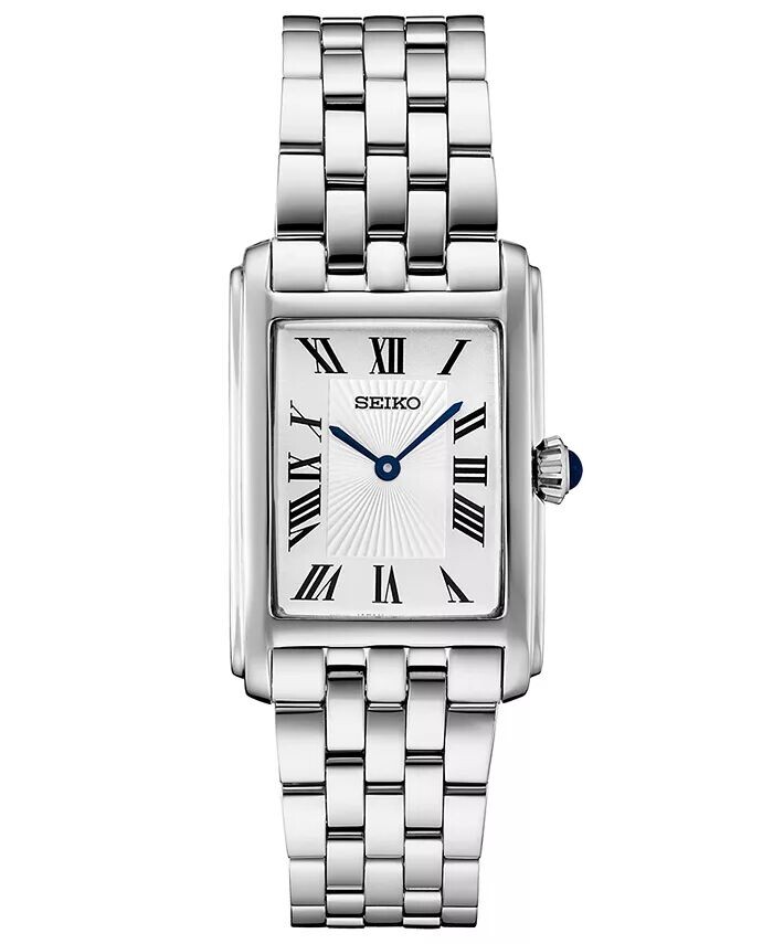 

Женские часы Essentials из нержавеющей стали с браслетом 22 мм Seiko