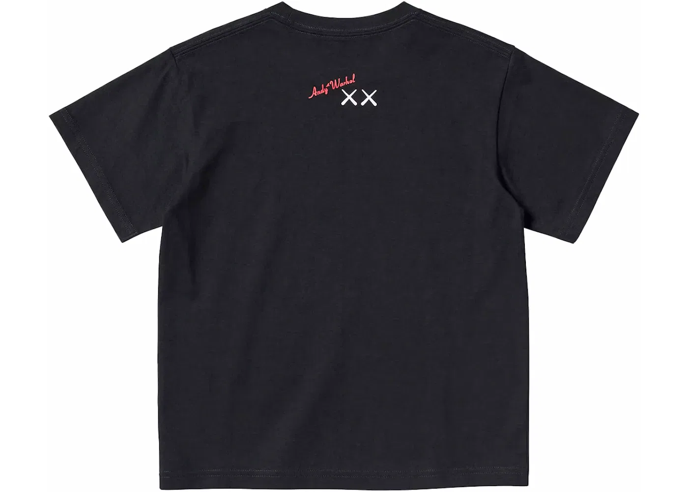 Детская футболка с принтом KAWS x Uniqlo Warhol Kids' UT Graphic 476424, Black — фото 2