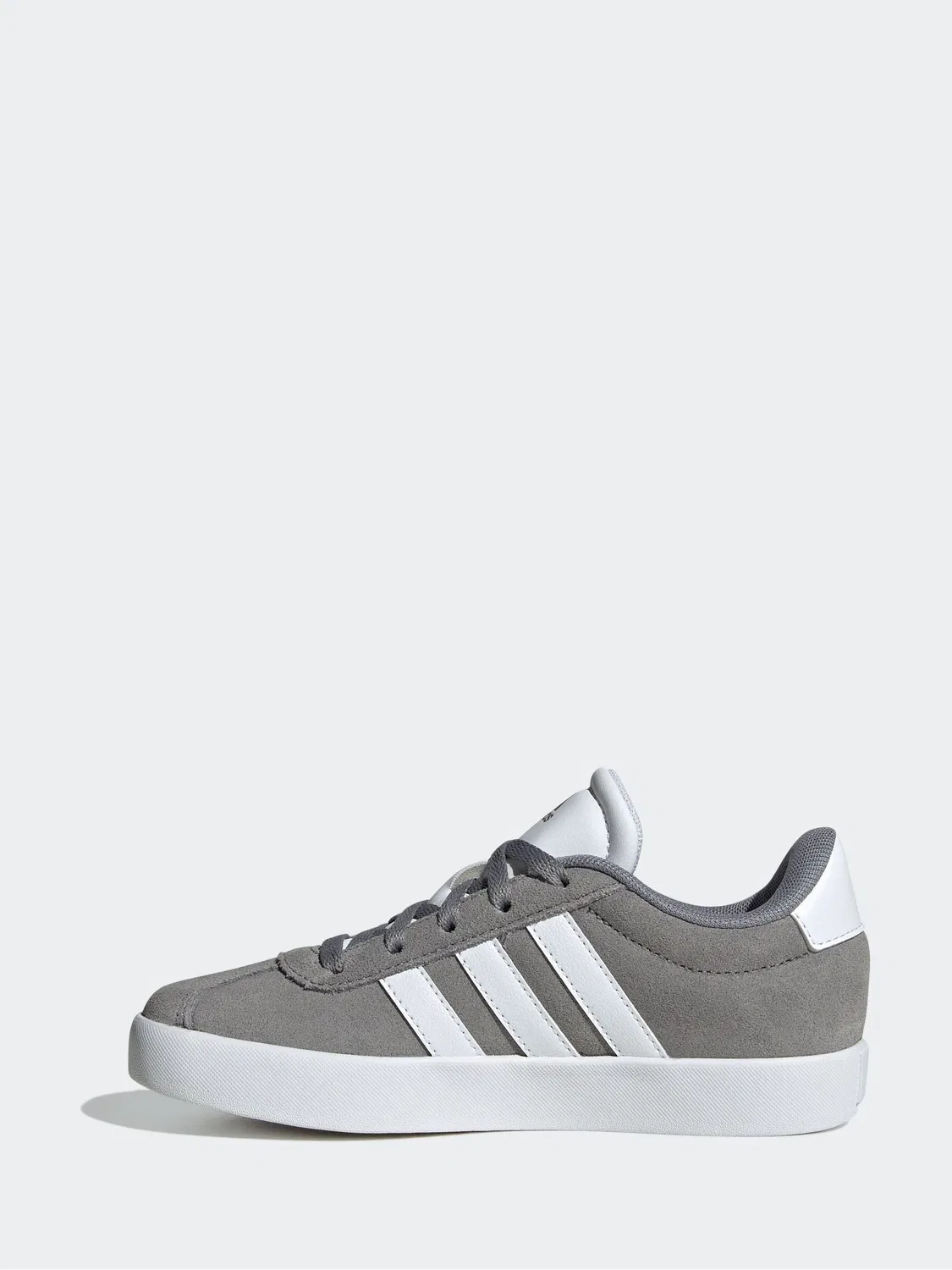 Кроссовки adidas VL Court 3.0, серый/белый — фото 2