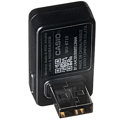 

Беспроводной Bluetooth-адаптер Casio WU-B10 для Casio CT-S1 и CT-S400 WU-B10 Wireless Bluetooth Adapter for CT-S1 and CT-S400