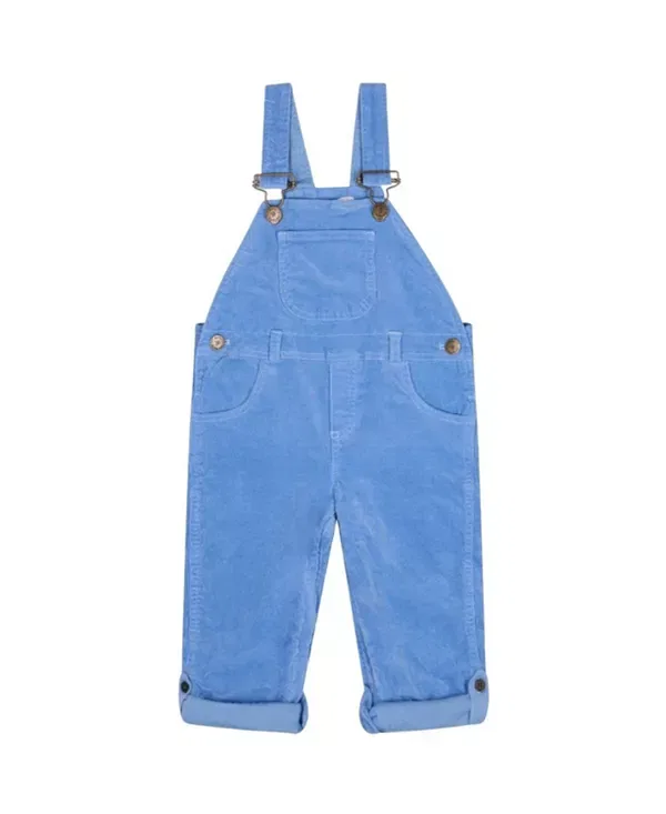 Детский комбинезон с длинным рукавом Dotty Dungarees, Forget-Me-Not Blue