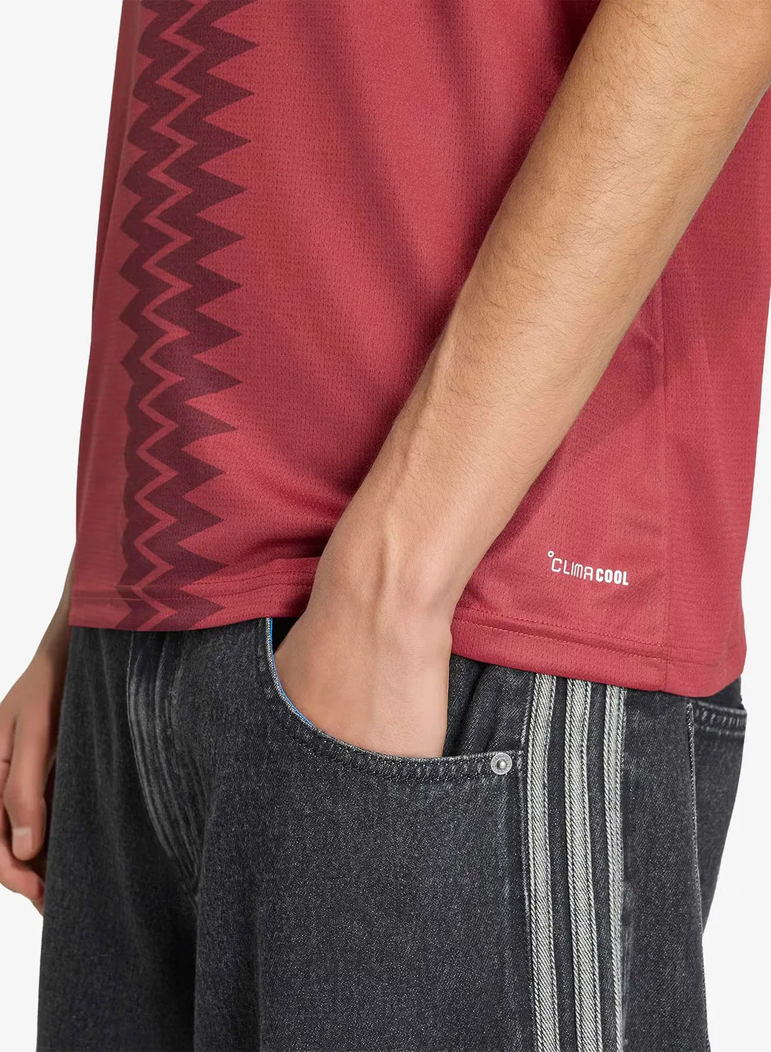 Футбольная футболка с принтом Qatar Adidas, разноцветный — фото 4