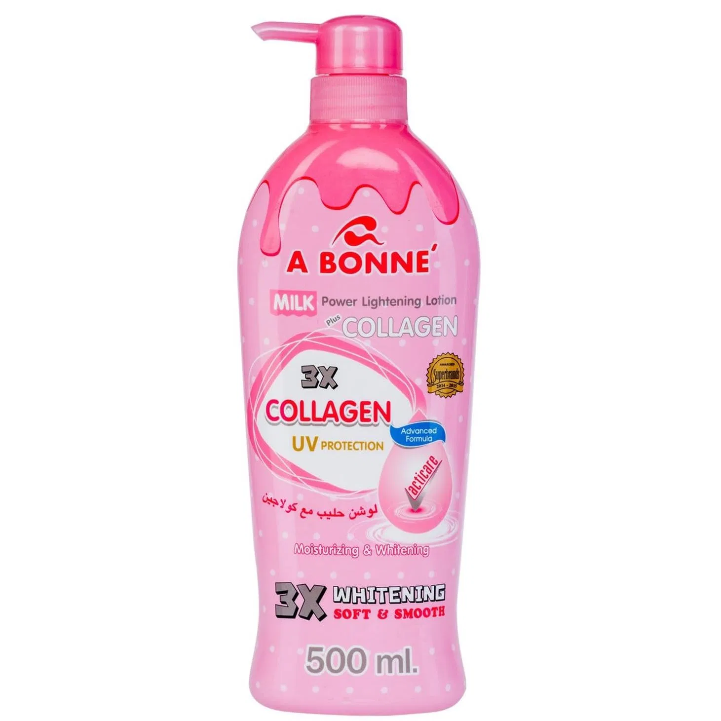 Лосьон для тела A Bonné Miracle Milk Power Lightening Collagen, 500 мл