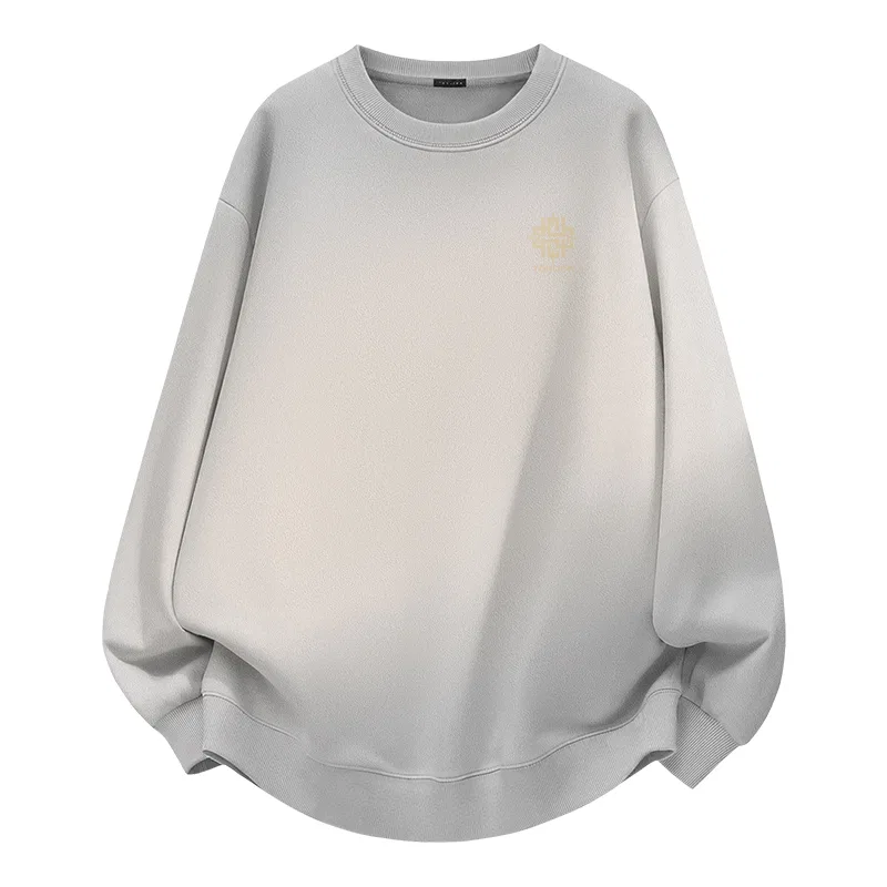 Детский свитшот утепленный на флисе Tonlion, Цвет: Light Gray