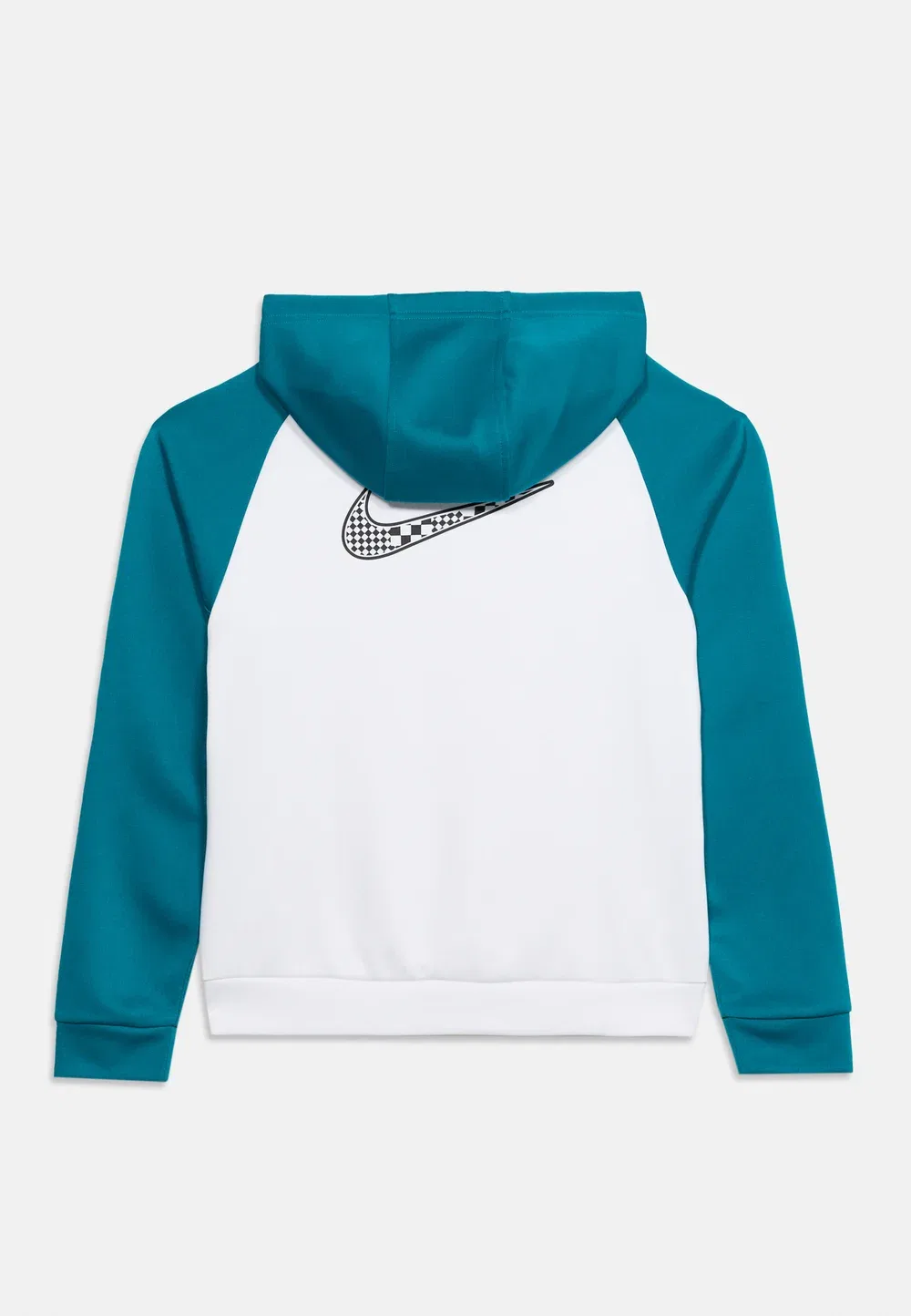 Толстовка Multi Renew унисекс - худи Nike Performance, White/Bright Spruce/Black — фото 2
