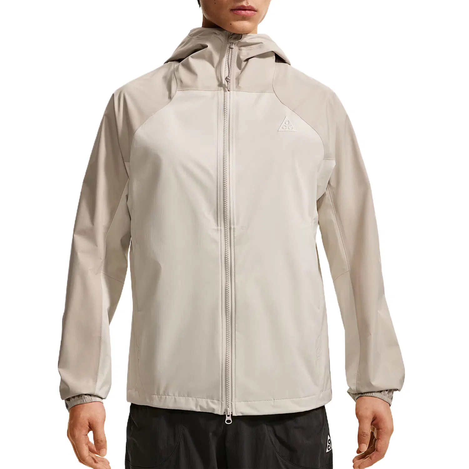 Мужская куртка с капюшоном Nike, Cream Ii Light Orewood Brown Light British Tan Peak White