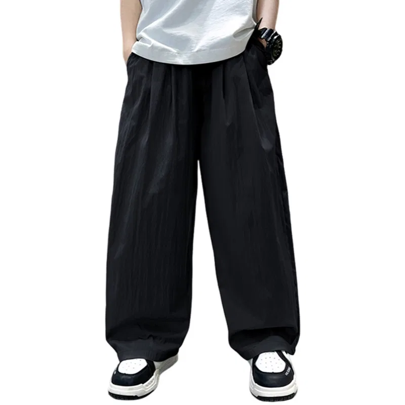 Детские спортивные брюки тонкие Black YALU