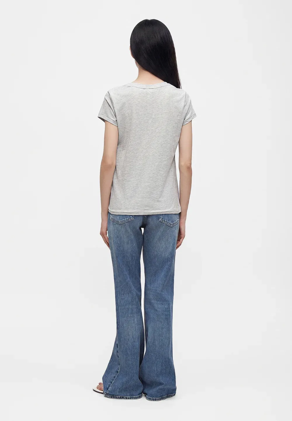 Простая футболка Polo Ralph Lauren, Cobblestone Heather — фото 3