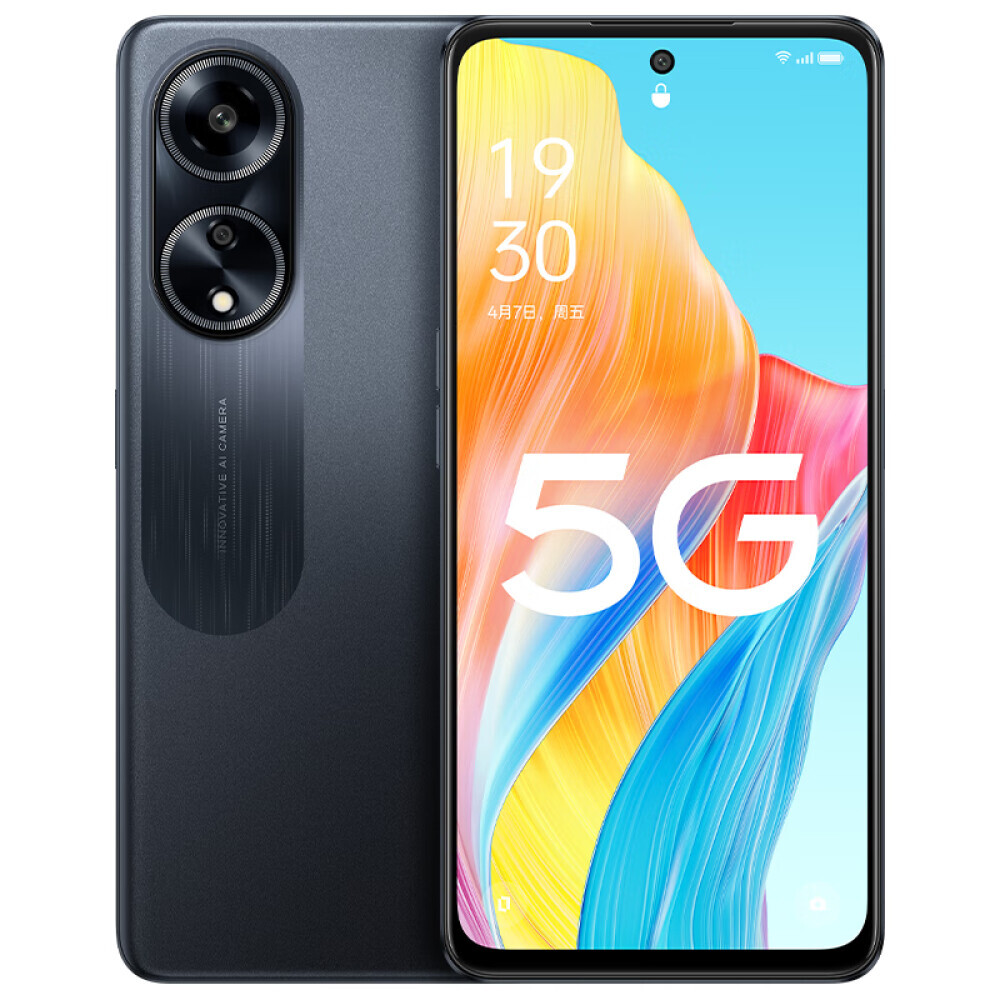 

Смартфон Oppo A1 5G, 12Гб/256Гб, черный