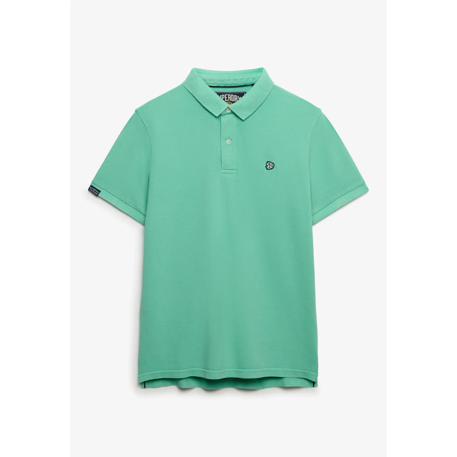 Мужское поло свободного кроя Vintage Destroy Superdry, Spring Bud Green