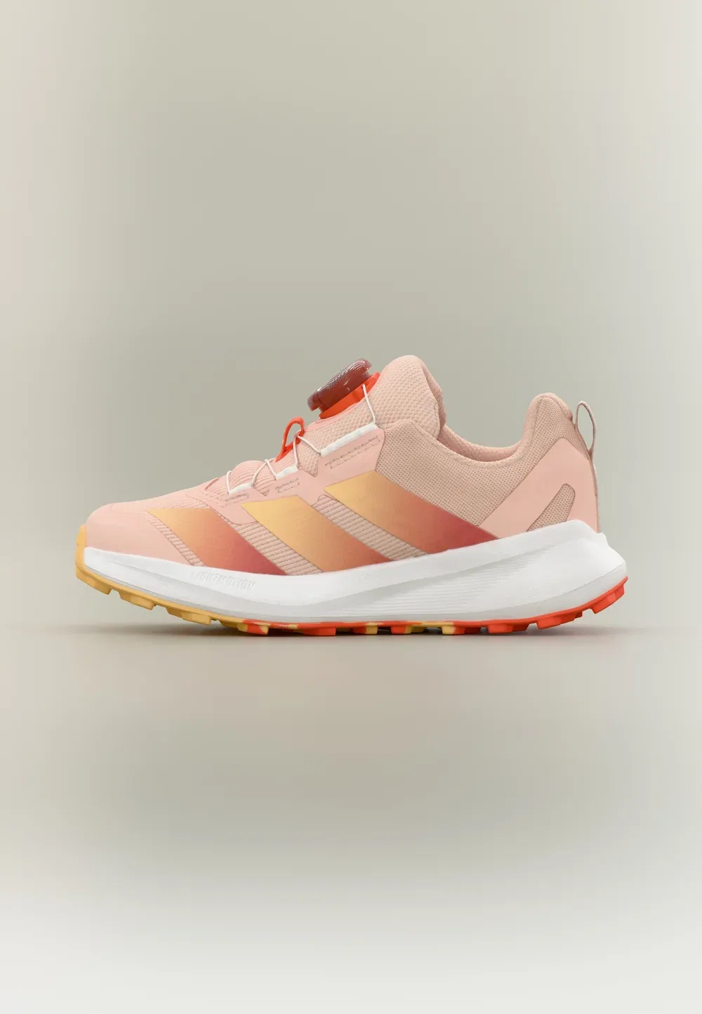 Кроссовки для бега по пересеченной местности Agravic унисекс Adidas Terrex, Semi Impact Orange/Blush Pink/Ice Tangerine