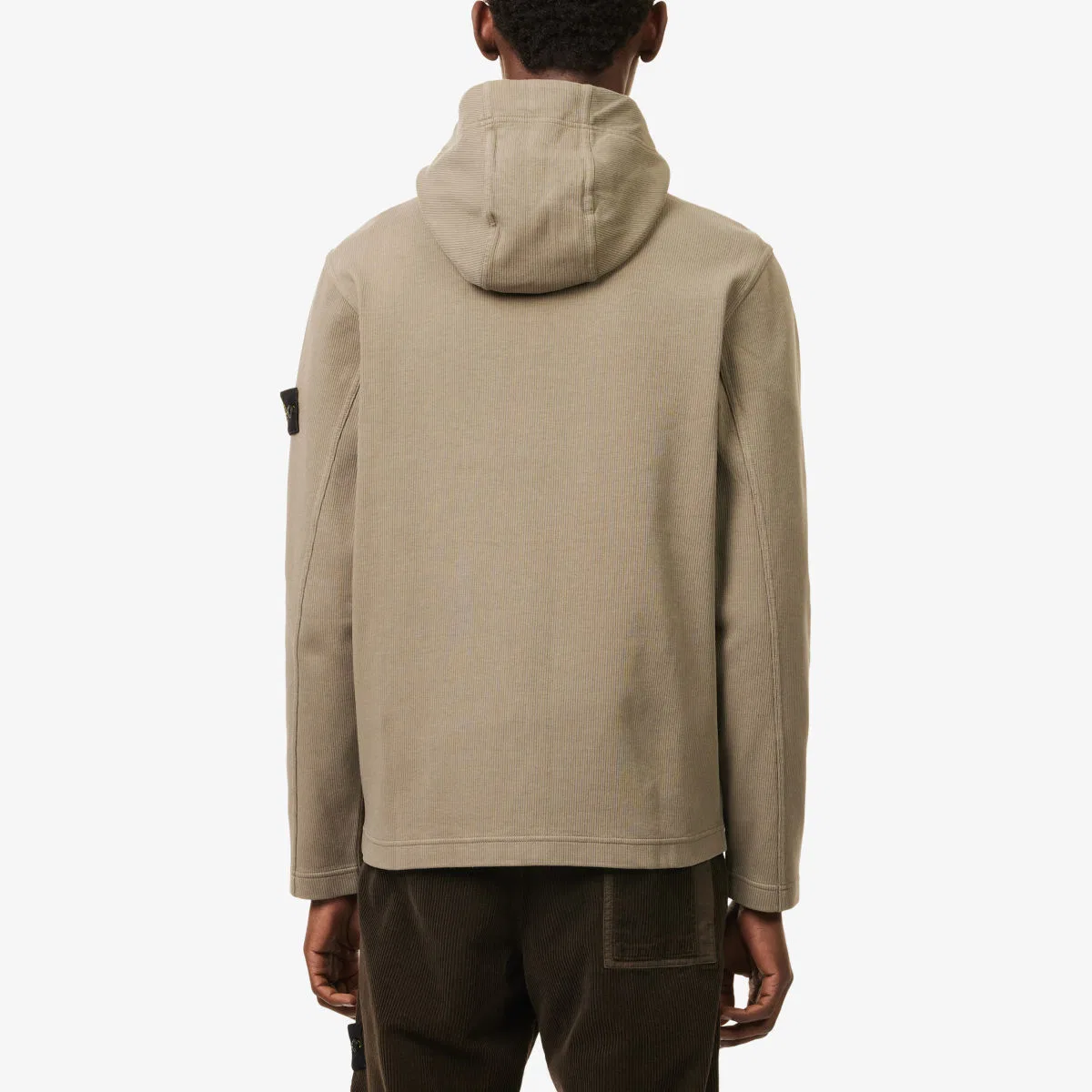 Хлопковая толстовка Compass-badge на молнии Stone Island, зеленый — фото 4