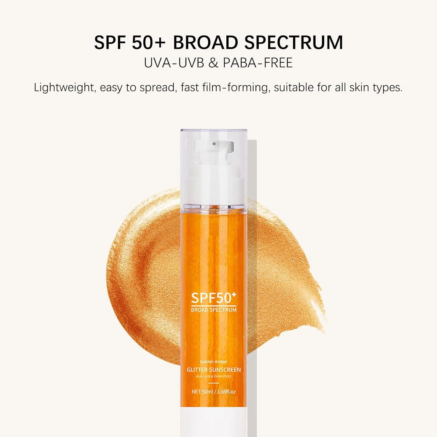Солнцезащитный крем с SPF 40+ и эффектом сияния, 50 мл Generisch — фото 3