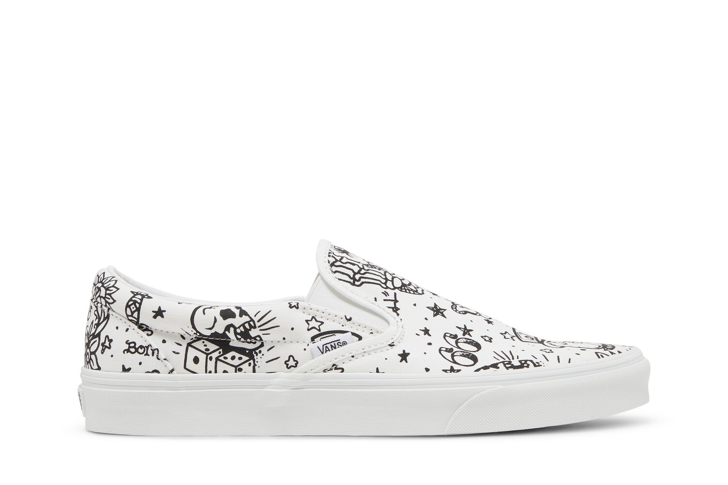 

Классические слипоны Vans, белый