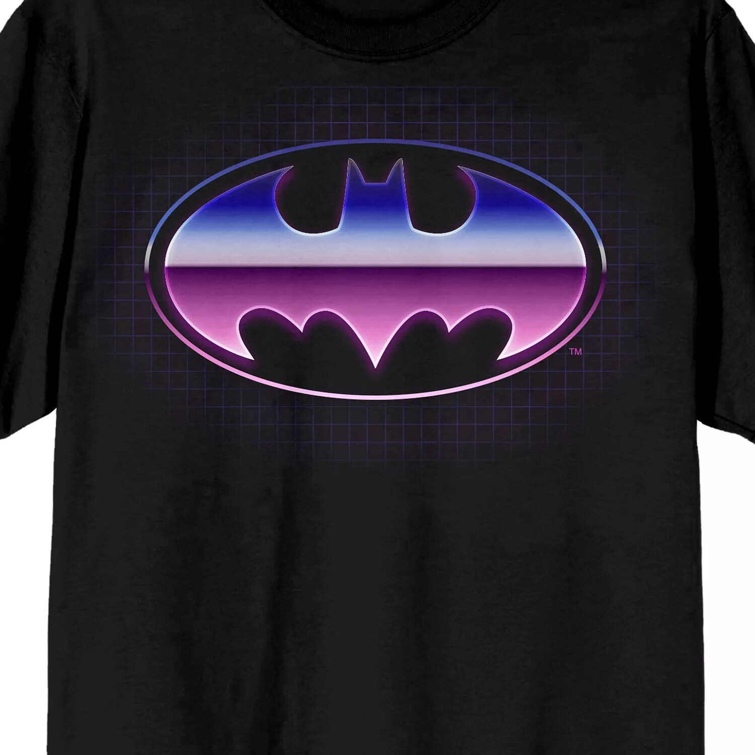 

Мужская футболка с хромированным логотипом Batman Licensed Character