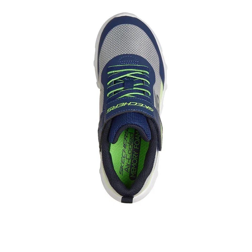 Детские кроссовки с шнуровкой Skechers 405125L-NVLM, Grau — фото 3